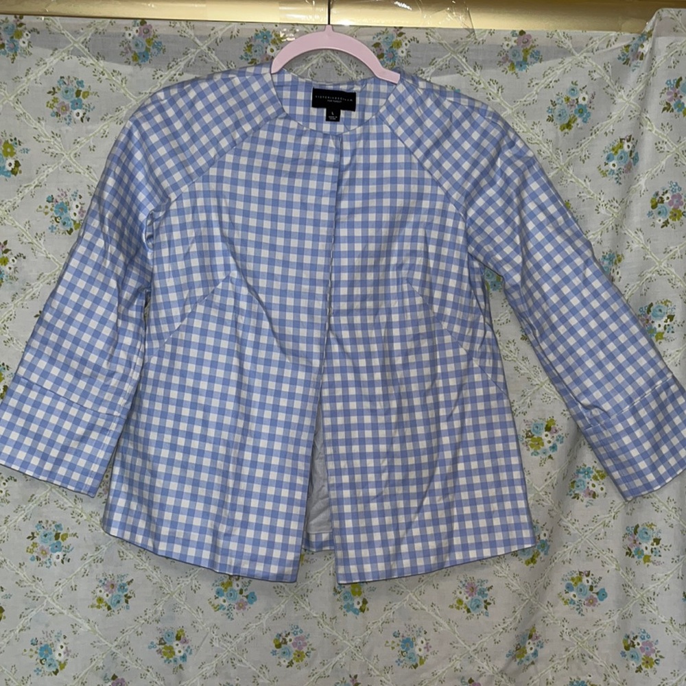 Victoria Beckham Gingham Jacket